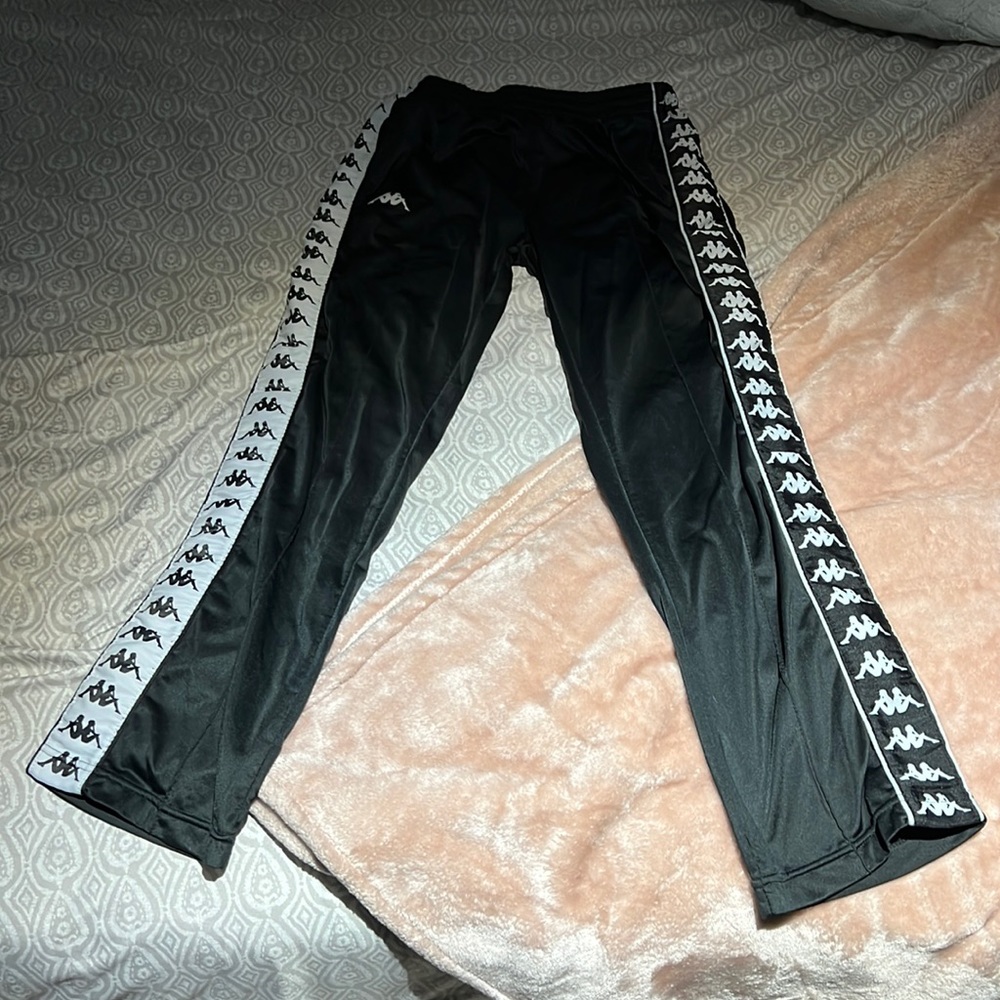 Kappa black sweatpants